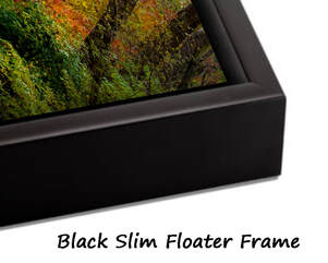 Metal Floater frame black