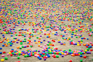 OCNJ Easter Eggs Beach photo